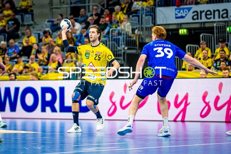 Handball I Herren I Saison 2023-2024 I Liqui Moly Handballbundesliga I 27. Spieltag I Rhein-Neckar Löwen - Bergischer HC I 12.04.2024