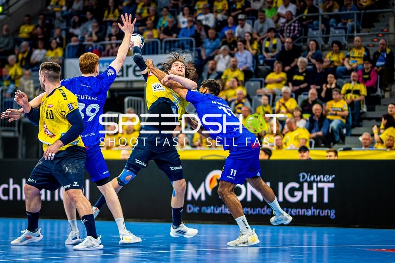 Handball I Herren I Saison 2023-2024 I Liqui Moly Handballbundesliga I 27. Spieltag I Rhein-Neckar Löwen - Bergischer HC I 12.04.2024