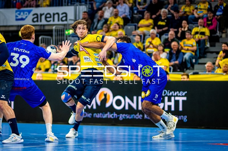 Handball I Herren I Saison 2023-2024 I Liqui Moly Handballbundesliga I 27. Spieltag I Rhein-Neckar Löwen - Bergischer HC I 12.04.2024