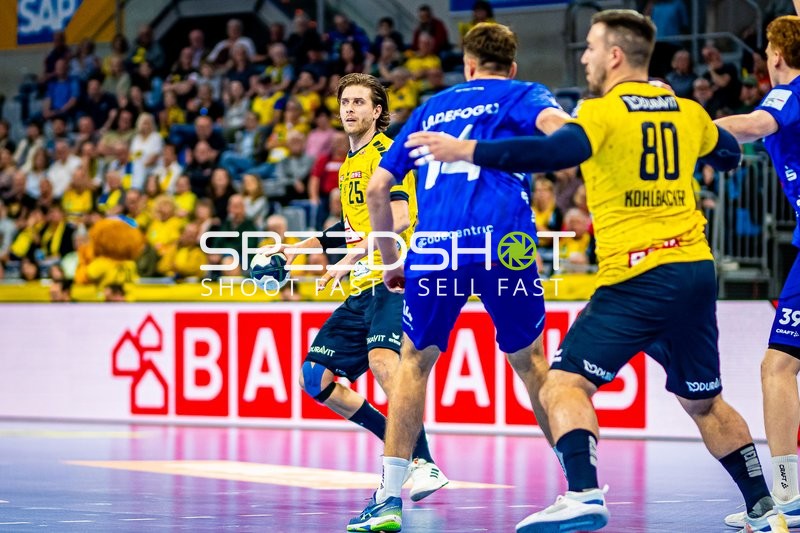 Handball I Herren I Saison 2023-2024 I Liqui Moly Handballbundesliga I 27. Spieltag I Rhein-Neckar Löwen - Bergischer HC I 12.04.2024
