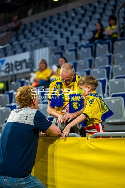 Handball I Herren I Saison 2023-2024 I Liqui Moly Handballbundesliga I 27. Spieltag I Rhein-Neckar Löwen - Bergischer HC I 12.04.2024