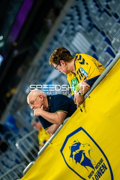 Handball I Herren I Saison 2023-2024 I Liqui Moly Handballbundesliga I 27. Spieltag I Rhein-Neckar Löwen - Bergischer HC I 12.04.2024