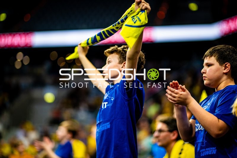 Handball I Herren I Saison 2023-2024 I Liqui Moly Handballbundesliga I 27. Spieltag I Rhein-Neckar Löwen - Bergischer HC I 12.04.2024