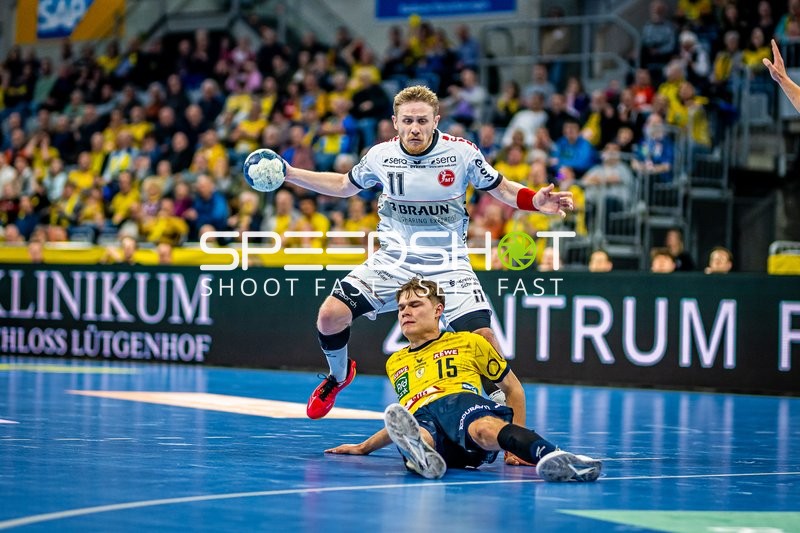 Handball I Herren I Saison 2023-2024 I Liqui Moly Handballbundesliga I 28. Spieltag I Rhein-Neckar Löwen - MT Melsungen I 18.04.2024