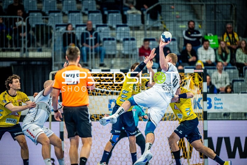 Handball I Herren I Saison 2023-2024 I Liqui Moly Handballbundesliga I 28. Spieltag I Rhein-Neckar Löwen - MT Melsungen I 18.04.2024