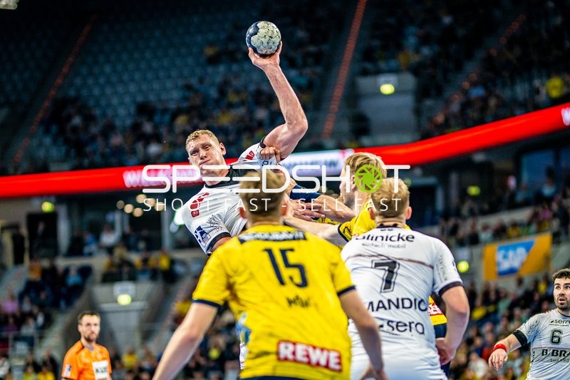 Handball I Herren I Saison 2023-2024 I Liqui Moly Handballbundesliga I 28. Spieltag I Rhein-Neckar Löwen - MT Melsungen I 18.04.2024
