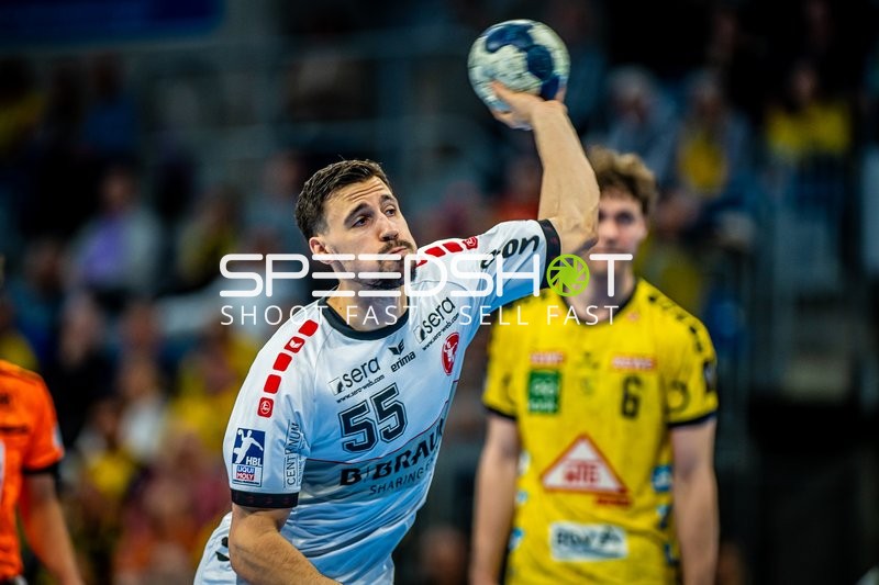 Handball I Herren I Saison 2023-2024 I Liqui Moly Handballbundesliga I 28. Spieltag I Rhein-Neckar Löwen - MT Melsungen I 18.04.2024