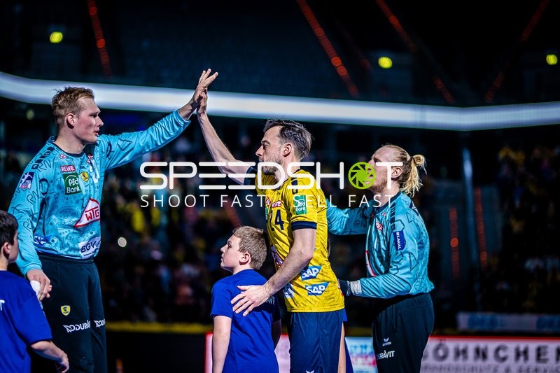 Handball I Herren I Saison 2023-2024 I Liqui Moly Handballbundesliga I 28. Spieltag I Rhein-Neckar Löwen - MT Melsungen I 18.04.2024