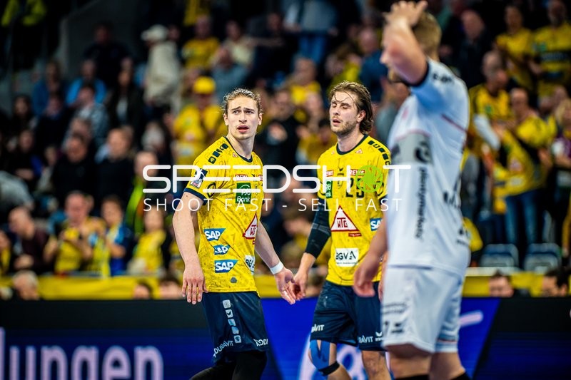 Handball I Herren I Saison 2023-2024 I Liqui Moly Handballbundesliga I 28. Spieltag I Rhein-Neckar Löwen - MT Melsungen I 18.04.2024