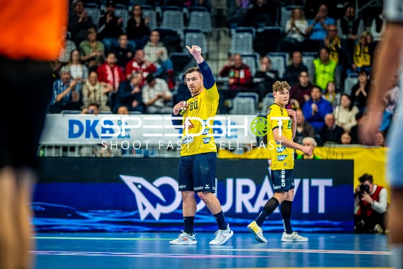 Handball I Herren I Saison 2023-2024 I Liqui Moly Handballbundesliga I 28. Spieltag I Rhein-Neckar Löwen - MT Melsungen I 18.04.2024