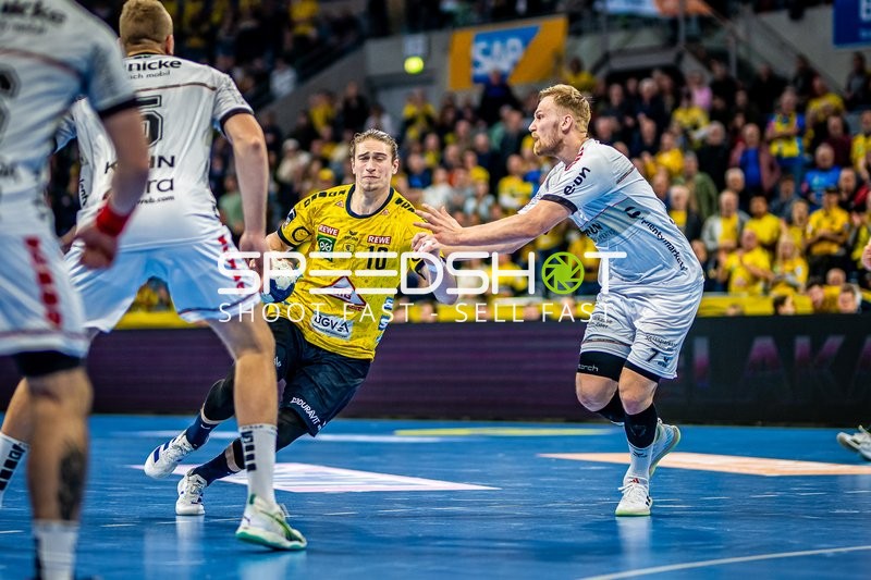 Handball I Herren I Saison 2023-2024 I Liqui Moly Handballbundesliga I 28. Spieltag I Rhein-Neckar Löwen - MT Melsungen I 18.04.2024