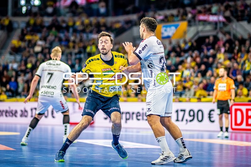 Handball I Herren I Saison 2023-2024 I Liqui Moly Handballbundesliga I 28. Spieltag I Rhein-Neckar Löwen - MT Melsungen I 18.04.2024