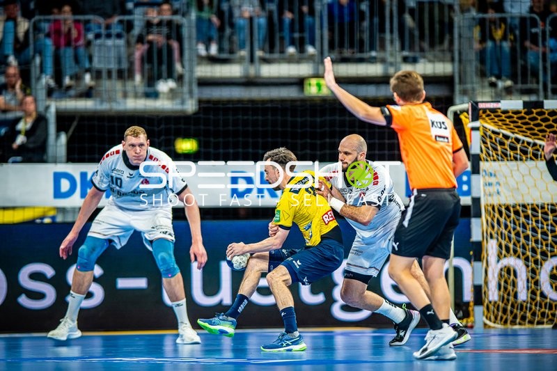 Handball I Herren I Saison 2023-2024 I Liqui Moly Handballbundesliga I 28. Spieltag I Rhein-Neckar Löwen - MT Melsungen I 18.04.2024