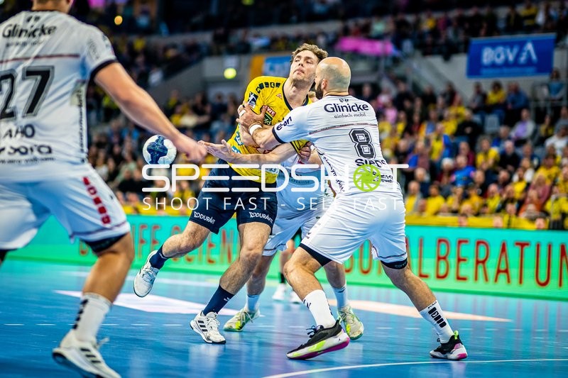 Handball I Herren I Saison 2023-2024 I Liqui Moly Handballbundesliga I 28. Spieltag I Rhein-Neckar Löwen - MT Melsungen I 18.04.2024