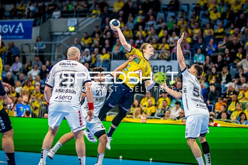 Handball I Herren I Saison 2023-2024 I Liqui Moly Handballbundesliga I 28. Spieltag I Rhein-Neckar Löwen - MT Melsungen I 18.04.2024