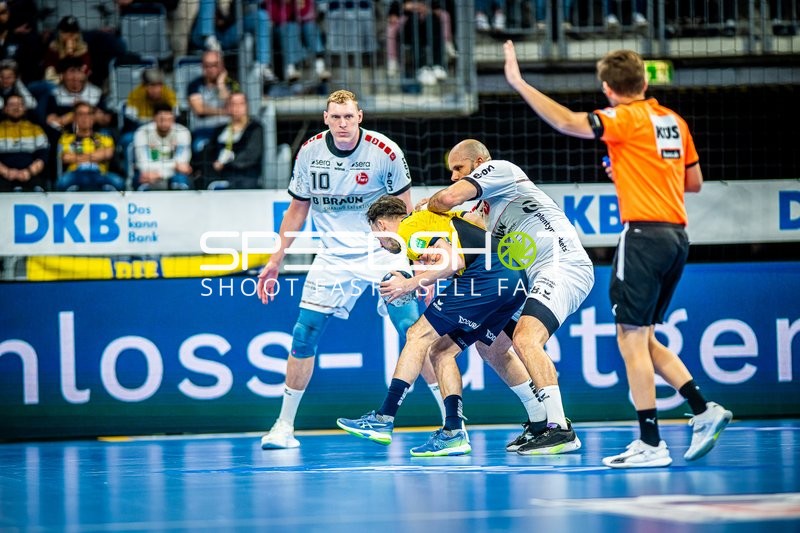 Handball I Herren I Saison 2023-2024 I Liqui Moly Handballbundesliga I 28. Spieltag I Rhein-Neckar Löwen - MT Melsungen I 18.04.2024