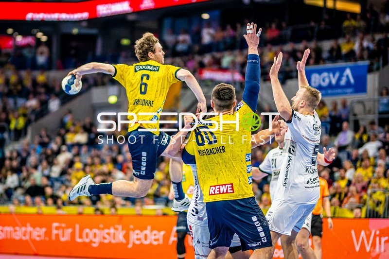 Handball I Herren I Saison 2023-2024 I Liqui Moly Handballbundesliga I 28. Spieltag I Rhein-Neckar Löwen - MT Melsungen I 18.04.2024