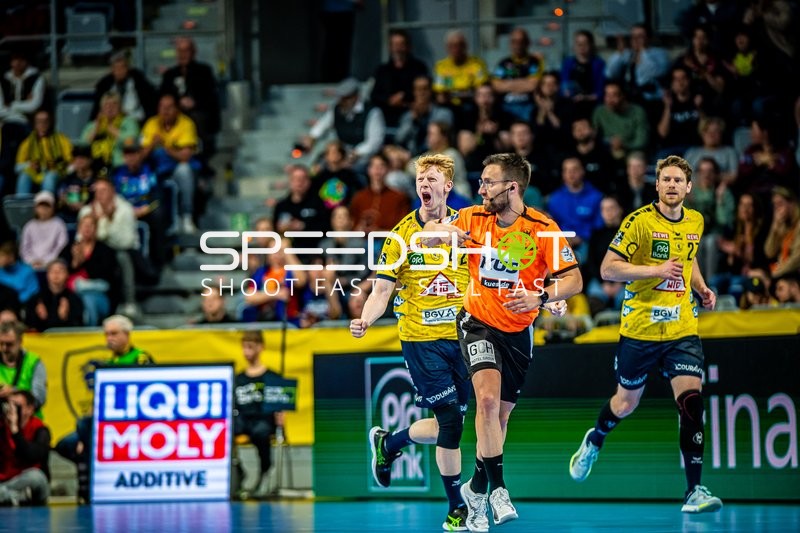 Handball I Herren I Saison 2023-2024 I Liqui Moly Handballbundesliga I 28. Spieltag I Rhein-Neckar Löwen - MT Melsungen I 18.04.2024