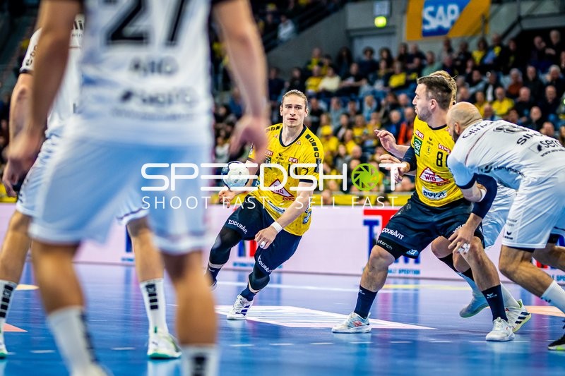 Handball I Herren I Saison 2023-2024 I Liqui Moly Handballbundesliga I 28. Spieltag I Rhein-Neckar Löwen - MT Melsungen I 18.04.2024