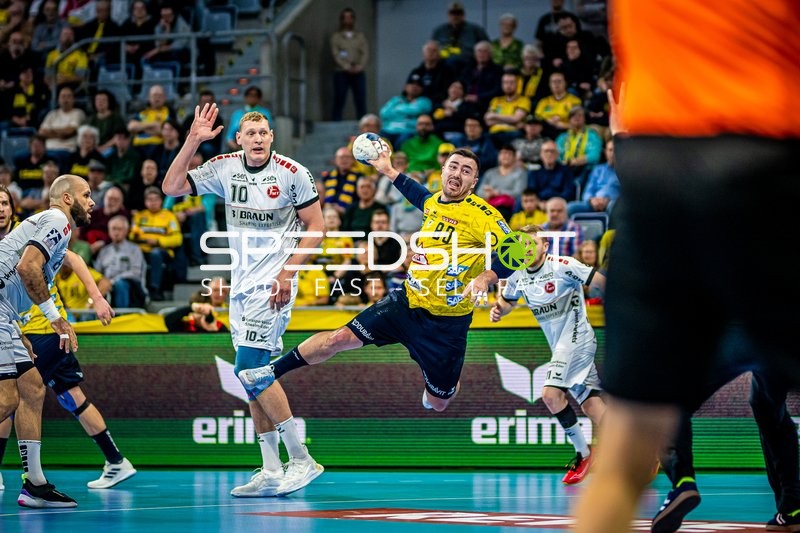 Handball I Herren I Saison 2023-2024 I Liqui Moly Handballbundesliga I 28. Spieltag I Rhein-Neckar Löwen - MT Melsungen I 18.04.2024