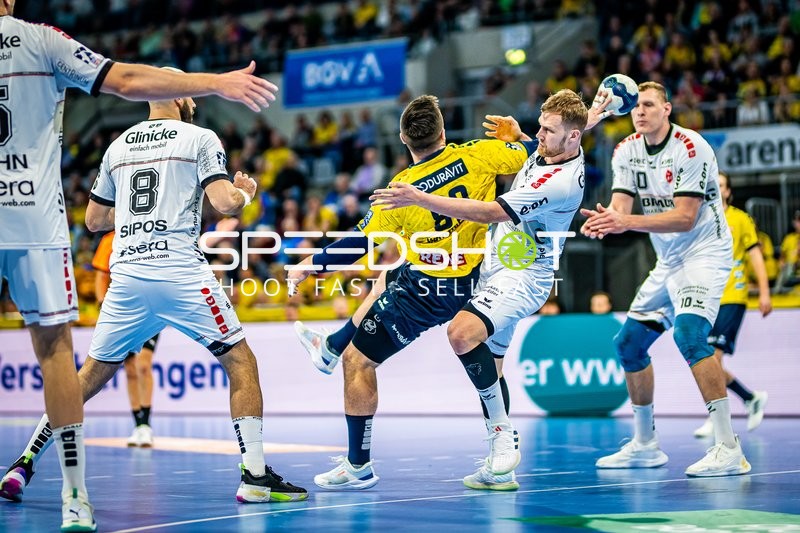 Handball I Herren I Saison 2023-2024 I Liqui Moly Handballbundesliga I 28. Spieltag I Rhein-Neckar Löwen - MT Melsungen I 18.04.2024
