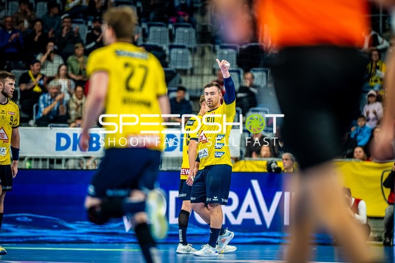 Handball I Herren I Saison 2023-2024 I Liqui Moly Handballbundesliga I 28. Spieltag I Rhein-Neckar Löwen - MT Melsungen I 18.04.2024