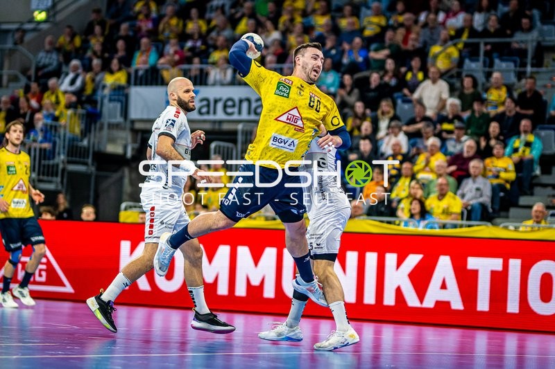 Handball I Herren I Saison 2023-2024 I Liqui Moly Handballbundesliga I 28. Spieltag I Rhein-Neckar Löwen - MT Melsungen I 18.04.2024