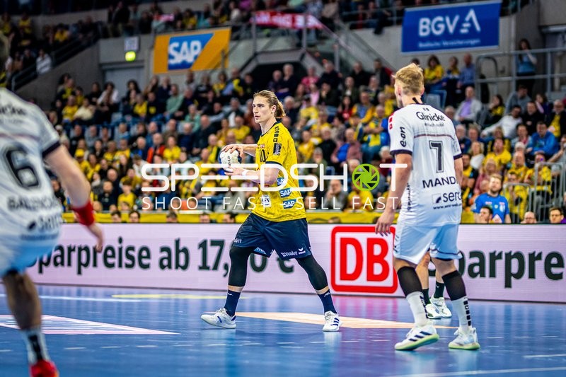 Handball I Herren I Saison 2023-2024 I Liqui Moly Handballbundesliga I 28. Spieltag I Rhein-Neckar Löwen - MT Melsungen I 18.04.2024