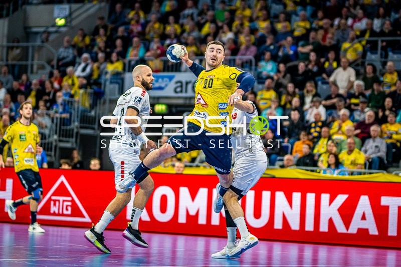 Handball I Herren I Saison 2023-2024 I Liqui Moly Handballbundesliga I 28. Spieltag I Rhein-Neckar Löwen - MT Melsungen I 18.04.2024