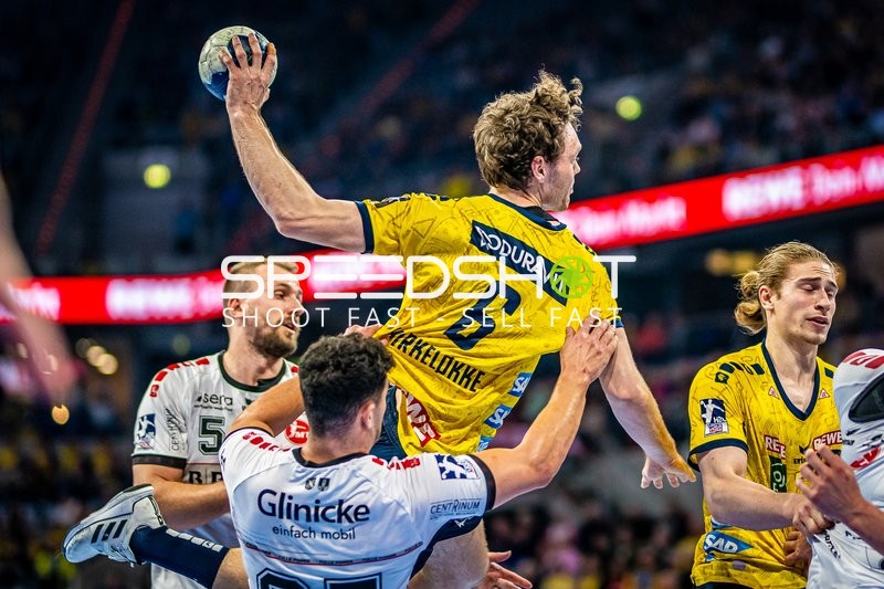 Handball I Herren I Saison 2023-2024 I Liqui Moly Handballbundesliga I 28. Spieltag I Rhein-Neckar Löwen - MT Melsungen I 18.04.2024