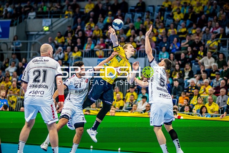 Handball I Herren I Saison 2023-2024 I Liqui Moly Handballbundesliga I 28. Spieltag I Rhein-Neckar Löwen - MT Melsungen I 18.04.2024