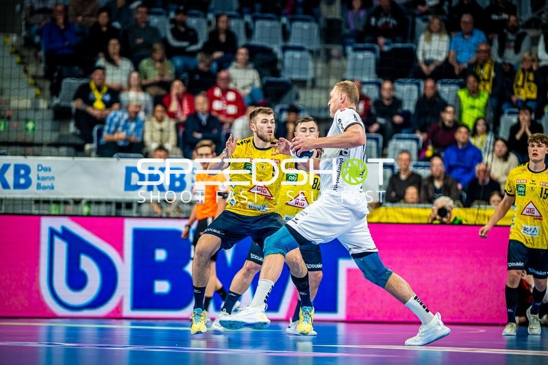 Handball I Herren I Saison 2023-2024 I Liqui Moly Handballbundesliga I 28. Spieltag I Rhein-Neckar Löwen - MT Melsungen I 18.04.2024