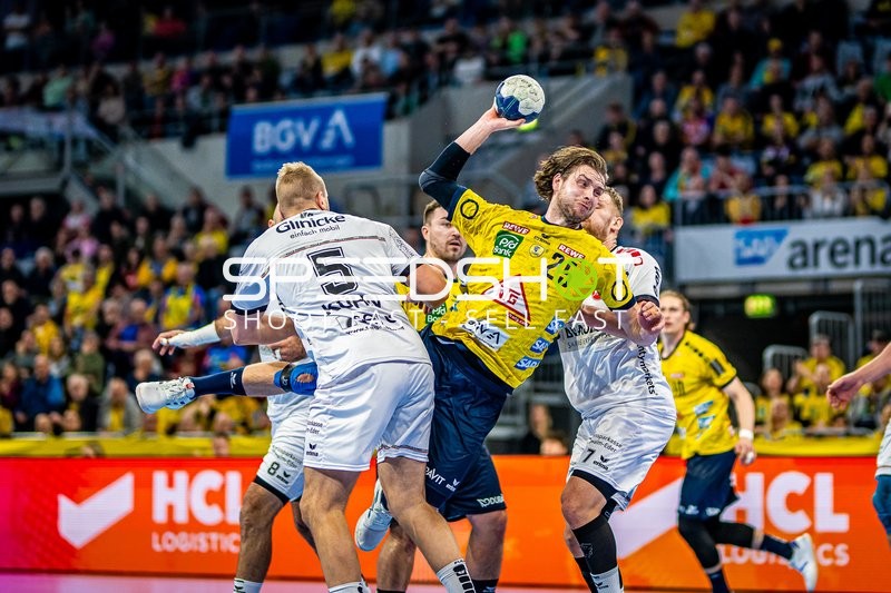 Handball I Herren I Saison 2023-2024 I Liqui Moly Handballbundesliga I 28. Spieltag I Rhein-Neckar Löwen - MT Melsungen I 18.04.2024