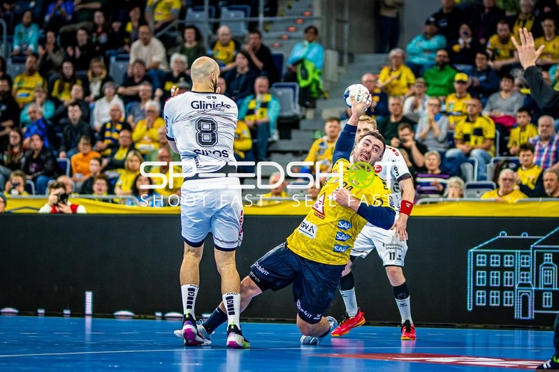 Handball I Herren I Saison 2023-2024 I Liqui Moly Handballbundesliga I 28. Spieltag I Rhein-Neckar Löwen - MT Melsungen I 18.04.2024