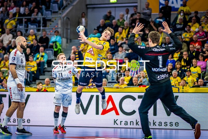 Handball I Herren I Saison 2023-2024 I Liqui Moly Handballbundesliga I 28. Spieltag I Rhein-Neckar Löwen - MT Melsungen I 18.04.2024