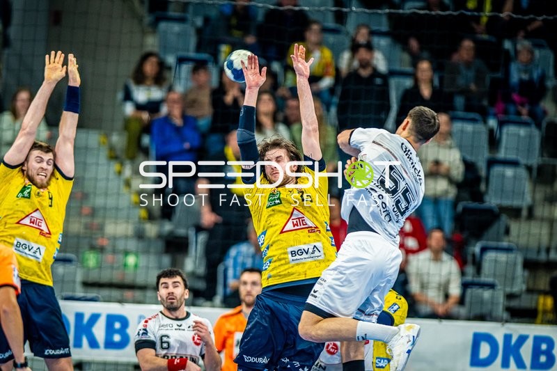 Handball I Herren I Saison 2023-2024 I Liqui Moly Handballbundesliga I 28. Spieltag I Rhein-Neckar Löwen - MT Melsungen I 18.04.2024