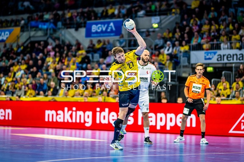 Handball I Herren I Saison 2023-2024 I Liqui Moly Handballbundesliga I 28. Spieltag I Rhein-Neckar Löwen - MT Melsungen I 18.04.2024