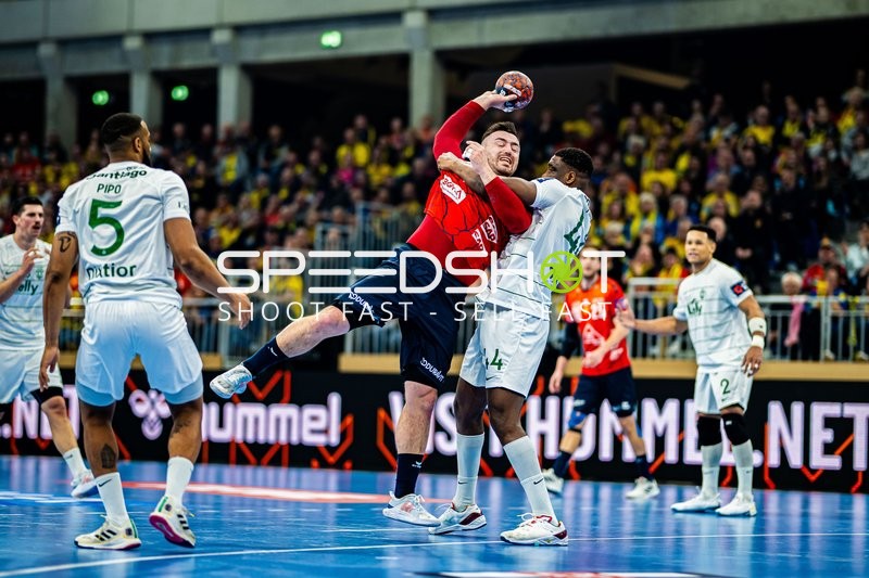 Handball I Herren I Saison 2023-2024 I EHF European League I Viertelfinale I Hinspiel I Rhein-Neckar Löwen - Sporting CP I 23.04.2024