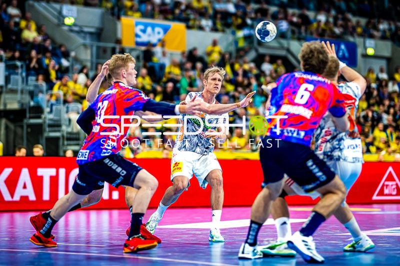 Handball I Herren I Saison 2023-2024 I Liqui Moly Handballbundesliga I 29. Spieltag I Rhein-Neckar Löwen - TSV Hannover-Burgdorf I 04.05.2024