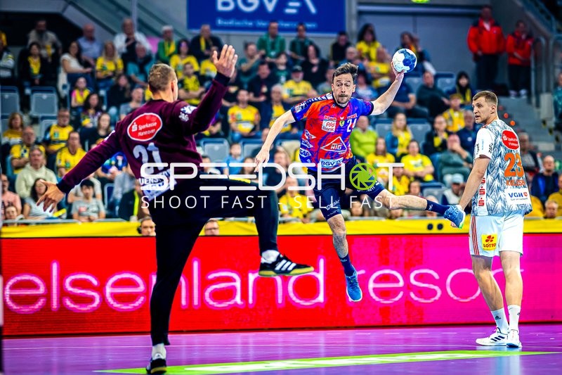 Handball I Herren I Saison 2023-2024 I Liqui Moly Handballbundesliga I 29. Spieltag I Rhein-Neckar Löwen - TSV Hannover-Burgdorf I 04.05.2024