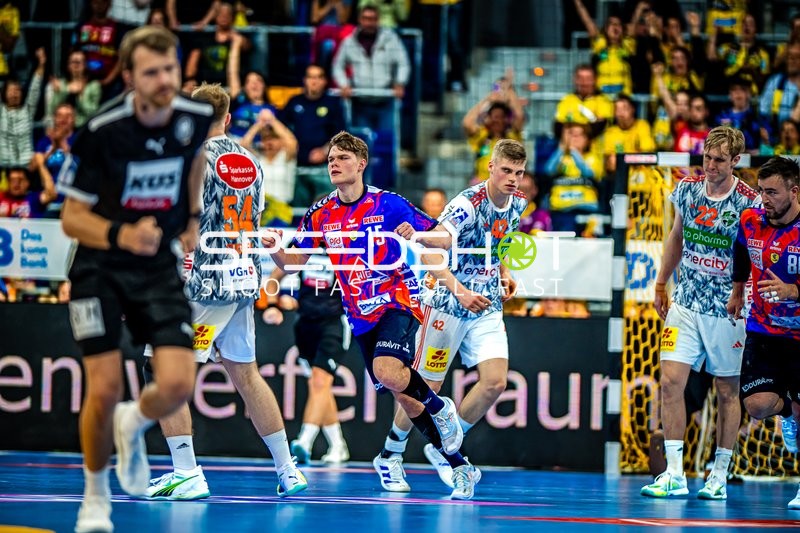Handball I Herren I Saison 2023-2024 I Liqui Moly Handballbundesliga I 29. Spieltag I Rhein-Neckar Löwen - TSV Hannover-Burgdorf I 04.05.2024