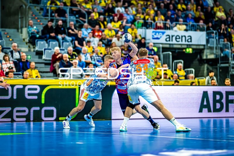 Handball I Herren I Saison 2023-2024 I Liqui Moly Handballbundesliga I 29. Spieltag I Rhein-Neckar Löwen - TSV Hannover-Burgdorf I 04.05.2024