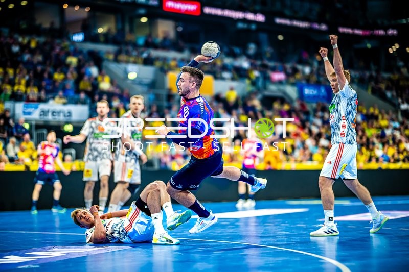 Handball I Herren I Saison 2023-2024 I Liqui Moly Handballbundesliga I 29. Spieltag I Rhein-Neckar Löwen - TSV Hannover-Burgdorf I 04.05.2024