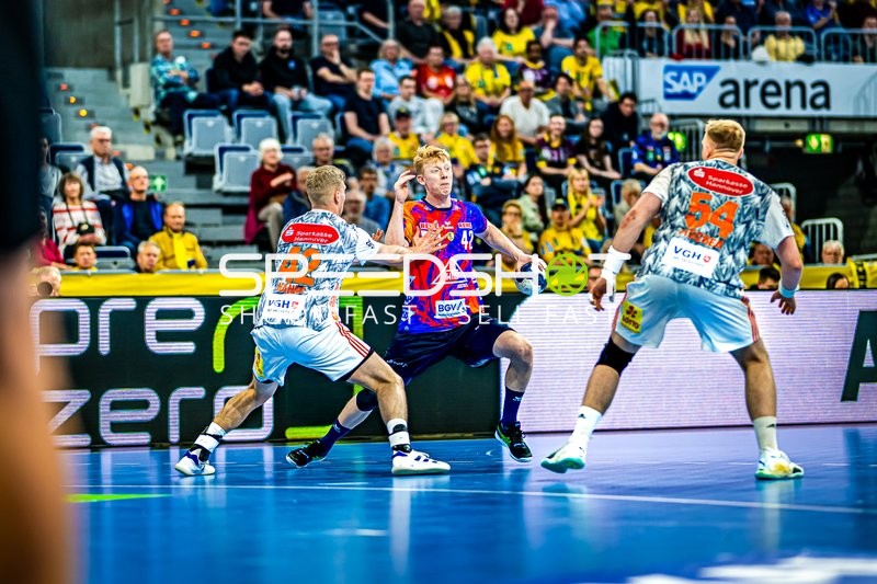 Handball I Herren I Saison 2023-2024 I Liqui Moly Handballbundesliga I 29. Spieltag I Rhein-Neckar Löwen - TSV Hannover-Burgdorf I 04.05.2024