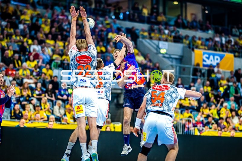 Handball I Herren I Saison 2023-2024 I Liqui Moly Handballbundesliga I 29. Spieltag I Rhein-Neckar Löwen - TSV Hannover-Burgdorf I 04.05.2024