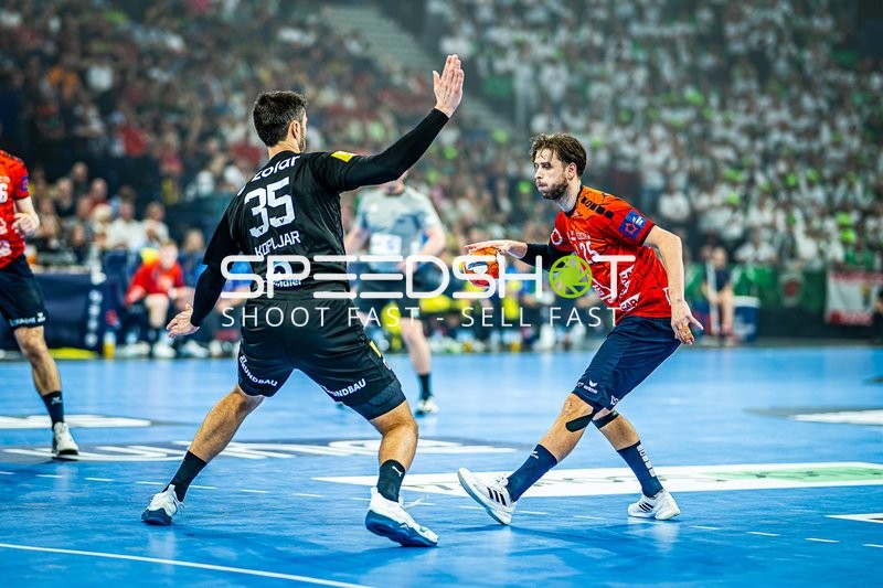Handball I Herren I Saison 2023-2024 I EHF European League I Final 4 I Halbfinale I Rhein-Neckar Löwen - Füchse Berlin I 25.05.2024
