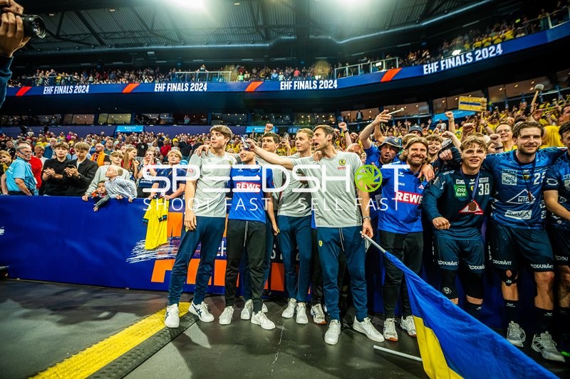 Handball I Herren I Saison 2023-2024 I EHF European League I Final 4 I Spiel um Platz 3 I Rhein-Neckar Löwen - Dinamo Bucaresti I 26.05.2024