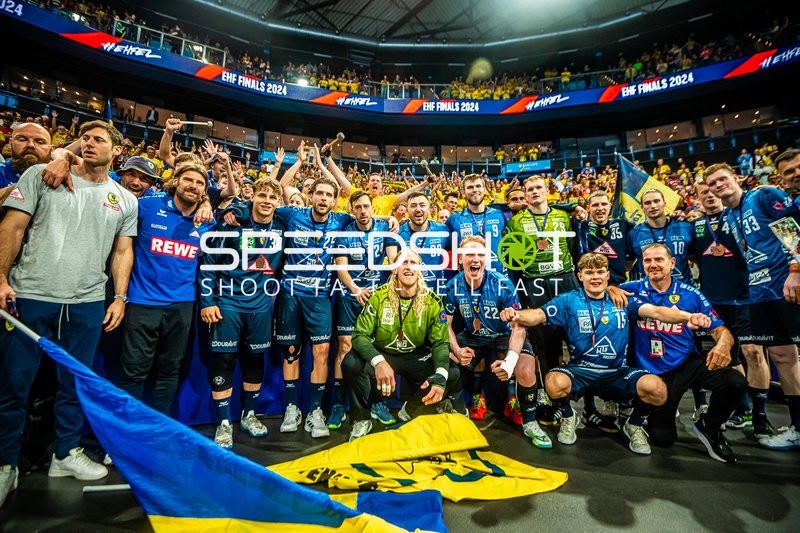 Handball I Herren I Saison 2023-2024 I EHF European League I Final 4 I Spiel um Platz 3 I Rhein-Neckar Löwen - Dinamo Bucaresti I 26.05.2024