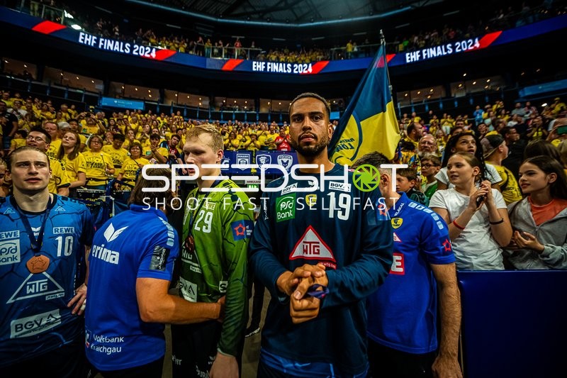 Handball I Herren I Saison 2023-2024 I EHF European League I Final 4 I Spiel um Platz 3 I Rhein-Neckar Löwen - Dinamo Bucaresti I 26.05.2024