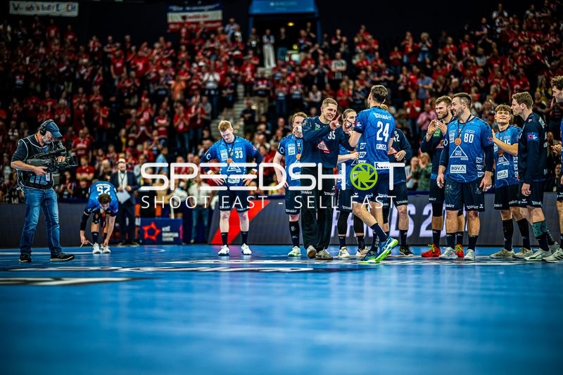 Handball I Herren I Saison 2023-2024 I EHF European League I Final 4 I Spiel um Platz 3 I Rhein-Neckar Löwen - Dinamo Bucaresti I 26.05.2024